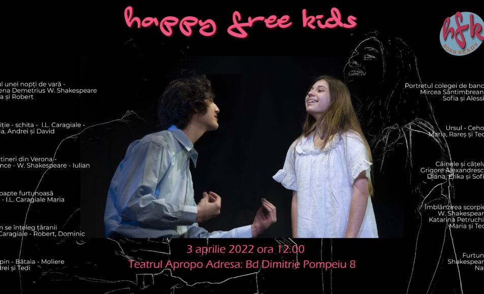 Spectacol teatru Happy Free Kids
